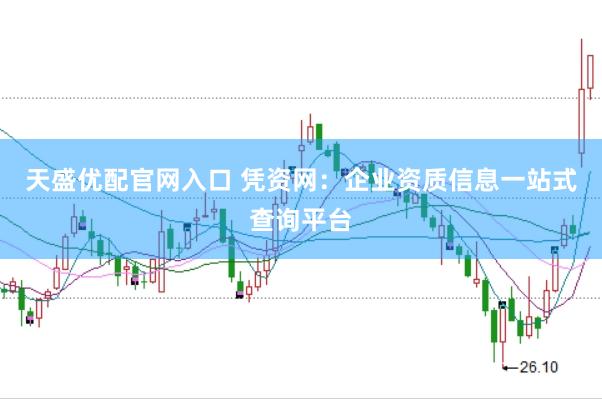 天盛优配官网入口 凭资网：企业资质信息一站式查询平台