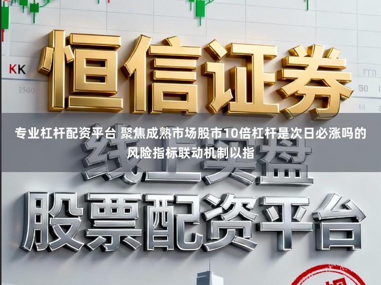 专业杠杆配资平台 聚焦成熟市场股市10倍杠杆是次日必涨吗的风险指标联动机制以指