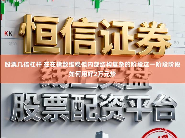 股票几倍杠杆 在在指数维稳但内部结构复杂的阶段这一阶段阶段如何用好2万元炒
