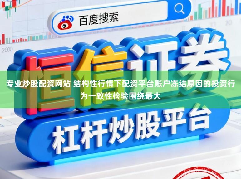 专业炒股配资网站 结构性行情下配资平台账户冻结原因的投资行为一致性检验围绕最大